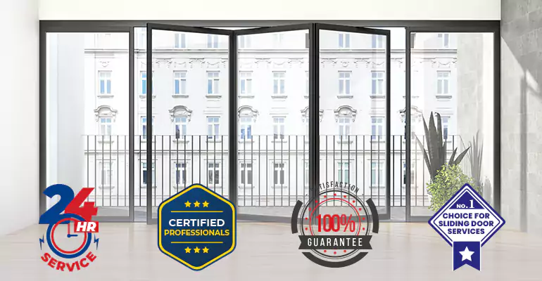 Sliding Accordion Door Repair in Pinecrest