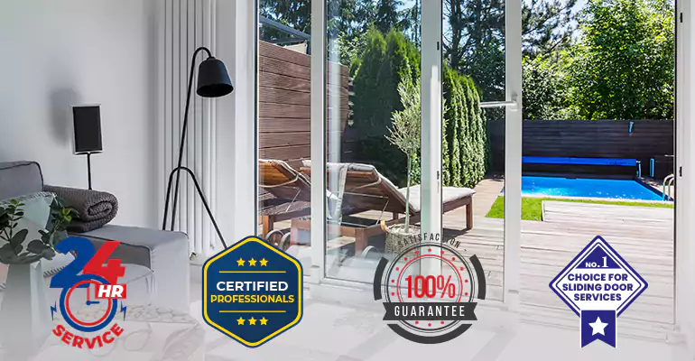 Glass Balcony Sliding Door Repair in Pinecrest