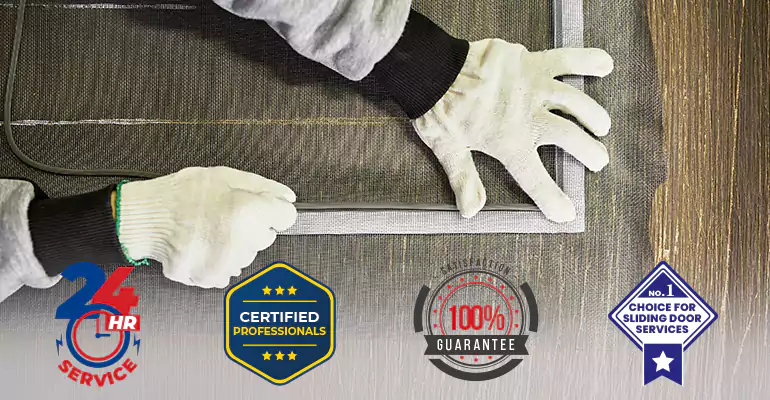 Commercial Mesh Door Repair in Pinecrest