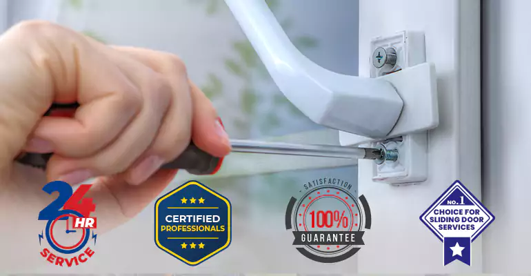 Broken Patio Door Handle Repair in Pinecrest