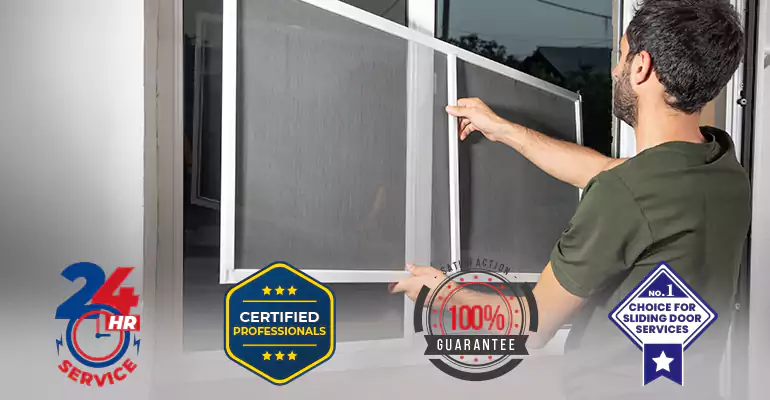 Sliding Screen Door Frame Repair in Pinecrest