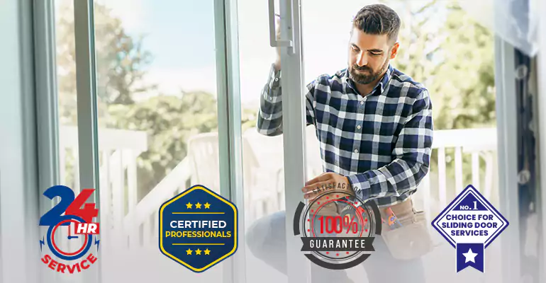 Residential Impact Sliding Glass Door Repair in Pinecrest