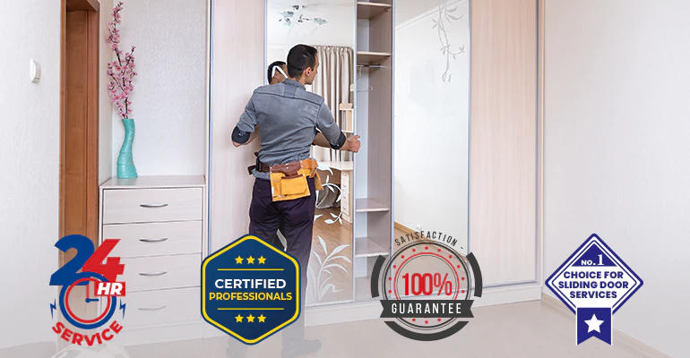 Sliding Closet Door Installation in Pinecrest, FL