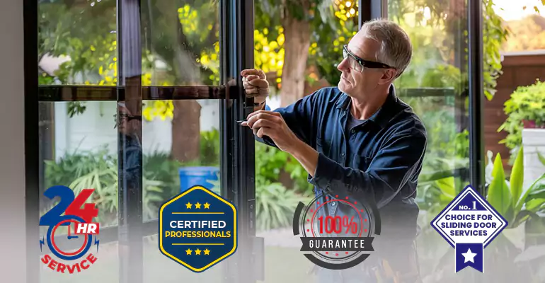 Residential Sliding Door Maintenance in Pinecrest