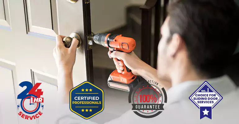 Sliding Wood Door Repair in Pinecrest