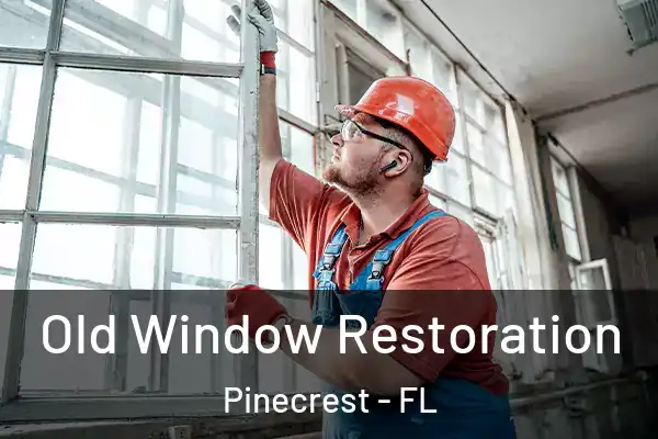 Old Window Restoration Pinecrest - FL