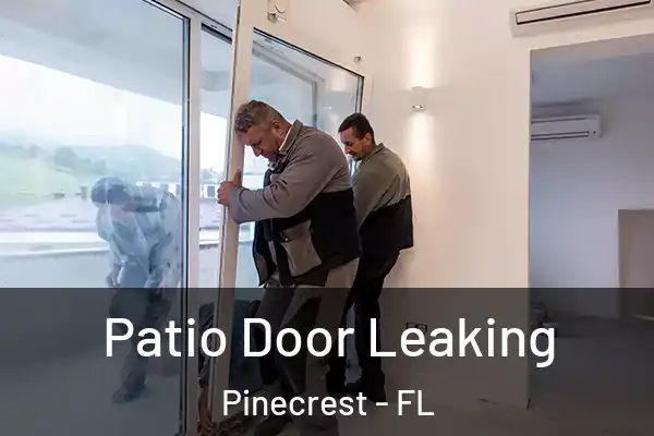 Patio Door Leaking Pinecrest - FL