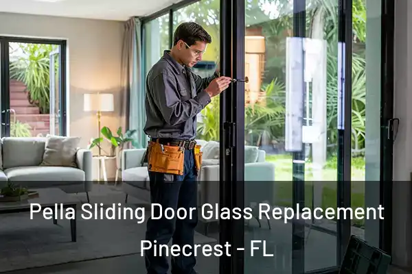 Pella Sliding Door Glass Replacement Pinecrest - FL